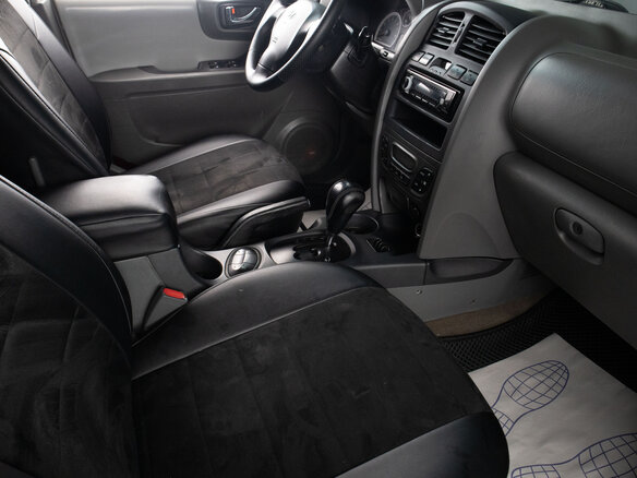 2008 Hyundai Santa Fe Classic Classic, чёрный - вид 15