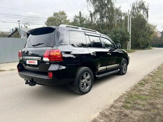 2014 Toyota Land Cruiser 200 Series Рестайлинг 1, чёрный, 4200000 рублей, вид 5