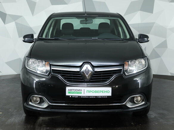 2016 Renault Logan II, чёрный, 765000 рублей - вид 1