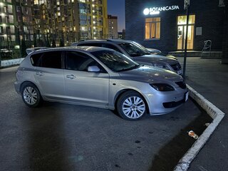 2006 Mazda 3 I (BK) Рестайлинг, серебристый, 540000 рублей, вид 1