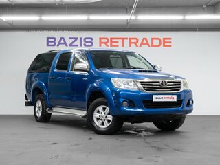 2011 Toyota Hilux VII Рестайлинг, синий, 1520000 рублей, вид 3