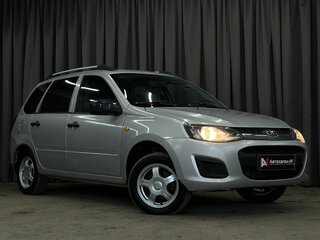2014 Lada (ВАЗ) Kalina II, серебристый, 269777 рублей, вид 3