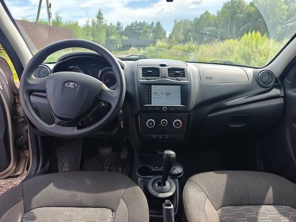 2021 Lada (ВАЗ) Granta I Рестайлинг, серый, 950000 рублей - вид 5