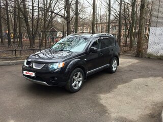 2008 Mitsubishi Outlander II, чёрный, 1300000 рублей, вид 1