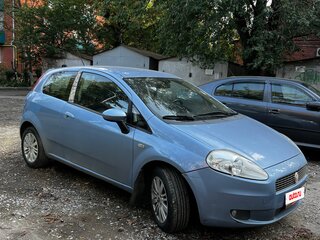 2007 Fiat Punto III Grande Punto, голубой, 400000 рублей, вид 3