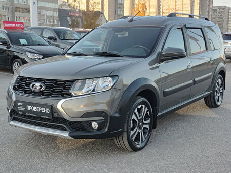 2021 Lada (ВАЗ) Largus Cross I Рестайлинг, серый, 1299800 рублей, вид 1