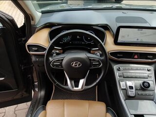 2021 Hyundai Santa Fe IV Рестайлинг, серый, 2930000 рублей, вид 4