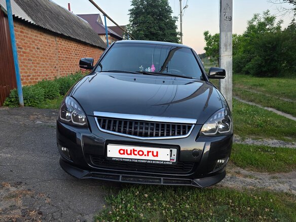 2008 Lada (ВАЗ) Priora I, серый, 415000 рублей - вид 17