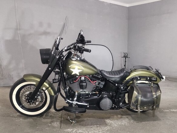 2017 Harley-Davidson Softail Slim, зелёный, 1287000 рублей - вид 1