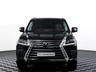 2016 Lexus LX 570 III Рестайлинг 2, чёрный, 7920000 рублей, вид 2