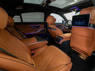 2024 Mercedes-Benz S-Класс 500 4MATIC VII (W223), чёрный, 24318300 рублей, вид 4