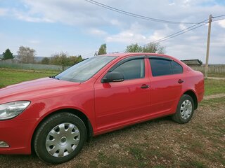 2013 Skoda Octavia II (A5) Рестайлинг, красный, 650000 рублей, вид 4