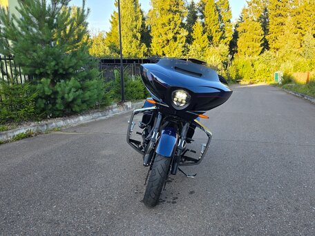 2014 Victory Cross Country, синий, 1290000 рублей, вид 3