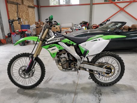 2007 Kawasaki KX 250, зелёный, 250000 рублей, вид 2