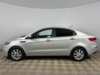 2016 Kia Rio III Рестайлинг, серебристый, 960000 рублей, вид 2