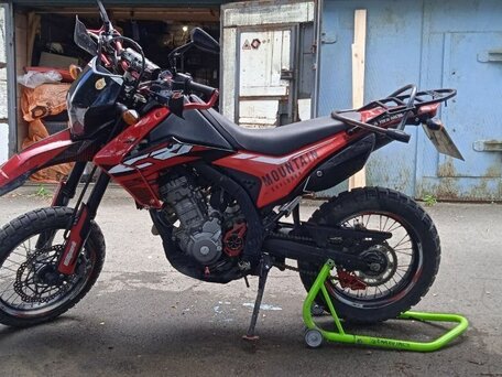 2017 Honda CRF 250M, пурпурный, 370000 рублей, вид 1