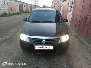 2013 Renault Logan I Рестайлинг, чёрный, 350000 рублей, вид 1