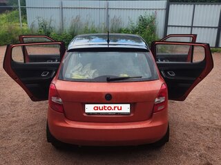 2007 Skoda Fabia II, оранжевый, 219000 рублей, вид 4