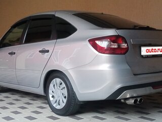 2019 Lada (ВАЗ) Granta I Рестайлинг, серебристый, 590000 рублей, вид 3