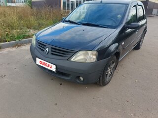 2007 Renault Logan I, серый, 370000 рублей, вид 1