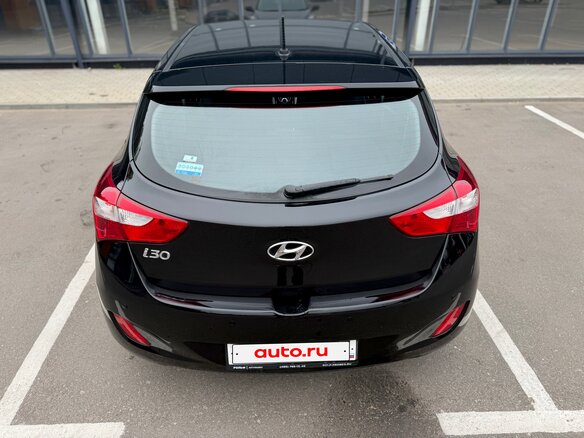 2013 Hyundai i30 II, чёрный - вид 13