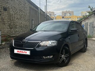 2019 Skoda Rapid I Рестайлинг, чёрный, 1295000 рублей, вид 1