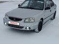 2003 Hyundai Accent ТагАЗ II, серебристый, 200000 рублей