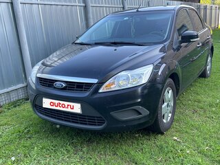 2009 Ford Focus II Рестайлинг, чёрный, 525000 рублей, вид 1