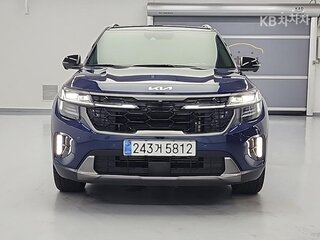 2024 Kia Seltos I Рестайлинг, синий, 2150000 рублей, вид 2