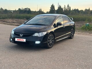 2007 Honda Civic VIII, чёрный, 495000 рублей, вид 1