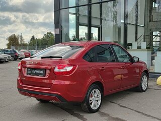 2021 Lada (ВАЗ) Granta I Рестайлинг, красный, 680000 рублей, вид 5
