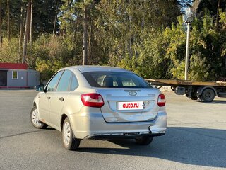 2016 Lada (ВАЗ) Granta I, серый, 195000 рублей, вид 4