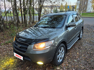 2008 Hyundai Santa Fe II, зелёный, 980000 рублей, вид 5