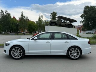 2016 Audi A6 IV (C7) Рестайлинг, белый, 2650000 рублей, вид 4