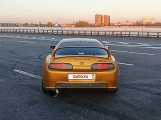 1996 Toyota Supra 5-speed IV (A80) Рестайлинг, золотистый, 7000001 рублей, вид 4