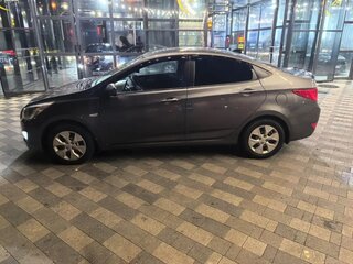 2014 Hyundai Solaris I Рестайлинг, серый, 700000 рублей, вид 4