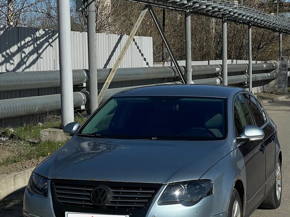 2006 Volkswagen Passat B6, голубой