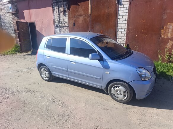 2006 Kia Picanto I, голубой, 300000 рублей - вид 1