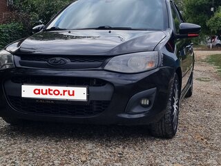 2015 Lada (ВАЗ) Kalina Sport II, чёрный, 620000 рублей, вид 1