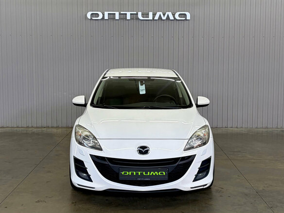 2010 Mazda 3 II (BL), белый, 857000 рублей - вид 1