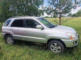 2008 Kia Sportage II Рестайлинг, серебристый, 945000 рублей, вид 3