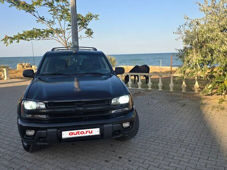 2009 Chevrolet TrailBlazer I Рестайлинг, чёрный, 760000 рублей, вид 1