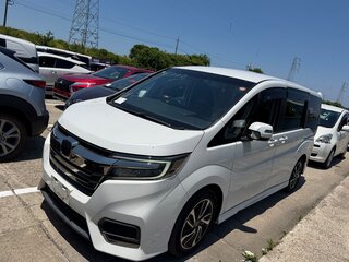2021 Honda Stepwgn Spada V Рестайлинг, белый, 1429100 рублей, вид 2
