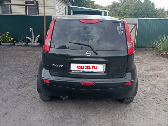 2007 Nissan Note I, чёрный, 600000 рублей - вид 2