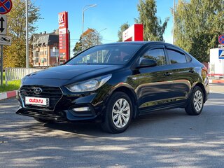 2018 Hyundai Solaris II, чёрный, 1170000 рублей, вид 1