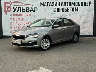 2021 Skoda Rapid II, серый, 1670000 рублей, вид 3
