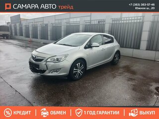 2012 Opel Astra J, серебристый, 495000 рублей, вид 1