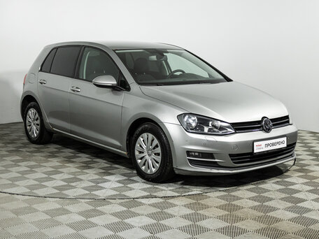 2014 Volkswagen Golf VII, серебристый, 790989 рублей, вид 3