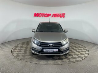 2022 Lada (ВАЗ) Granta I Рестайлинг, серый, 530000 рублей, вид 2