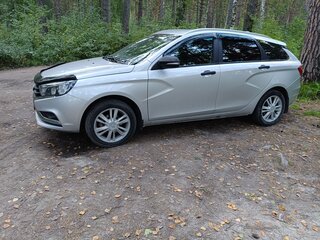 2021 Lada (ВАЗ) Vesta SW I, белый, 980000 рублей, вид 3